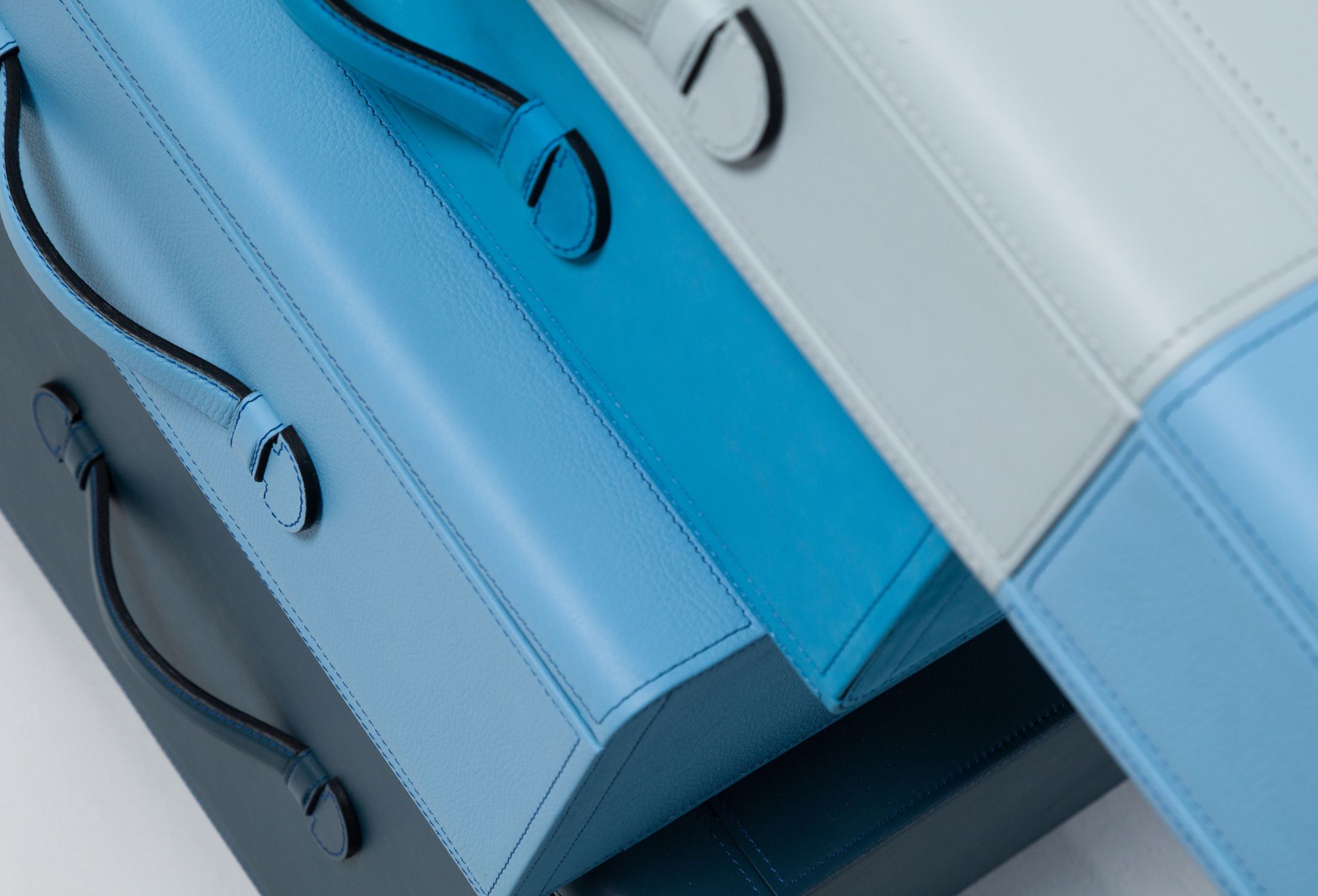 Desk of Briefcases / Suitcase Series by Maarten De Ceulaer for Nilufar